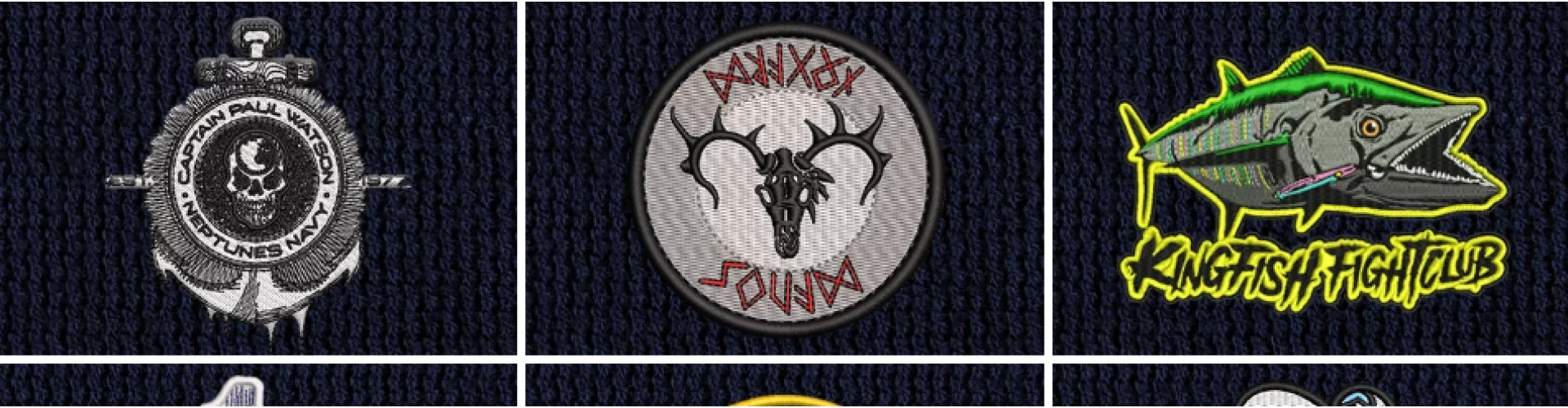 Embroidered Patches IE cover